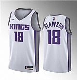 Men's Sacramento Kings #18 Jalen Slawson White 2023 Draft Association Edition Stitched Jersey Dzhi ,baseball caps,new era cap wholesale,wholesale hats